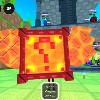 MOON MAGMA LUCKY BLOCK - SURVIVE LAVA FOR BRAINROT