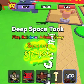 SECRET | DEEP SPACE TANK $17.4K/s - UNBOX YOUR TANK