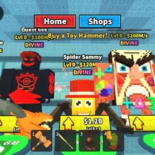 10x DIVINE PETS - BREAK A BRAINROT EGG