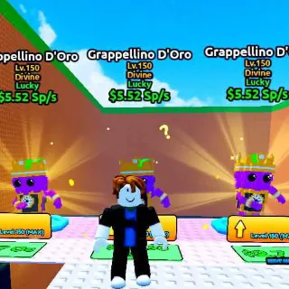 DIVINE | 3X GRAPPELLINO D'Oro $5.52Sp/s - ESCAPE TSUNAMI FOR BRAINROTS