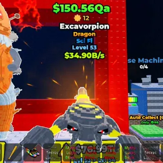 PULL A LUCKY BLOCK / SCI-FI PET($34B/s)