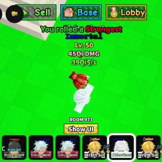 12X IMMORTAL PET (ALL MAX LEVEL)       BEAT THE ANIME BOSS