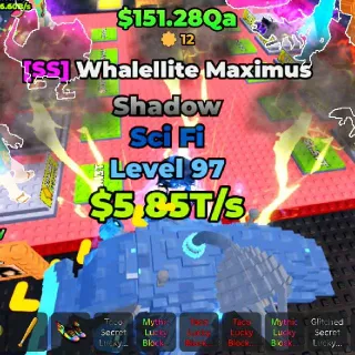 PULL A LUCKY BLOCK / SCI-FI PET($5.85T/s)