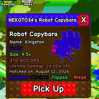 COLOSSAL ROBOT CAPYBARA  - CAPYBARA VS PLANTS
