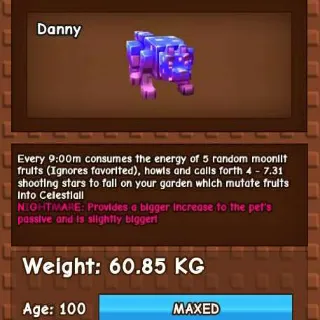 NIGHTMARE STAR WOLF 60KG - GROW A GARDEN