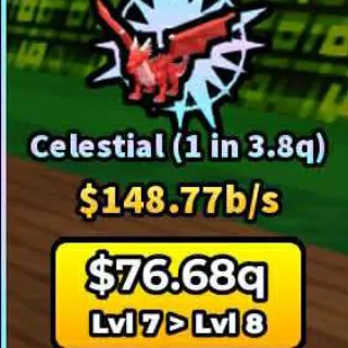 DRAGON CELESTIAL (1 IN 3.8q) - BUILD A BASE AND STEAL😈