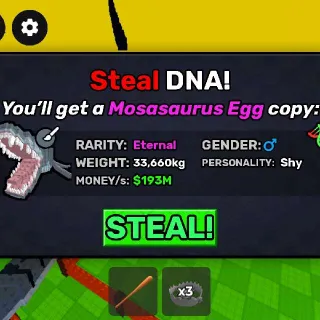 10x Random Pets 100m/s - Steal An Egg
