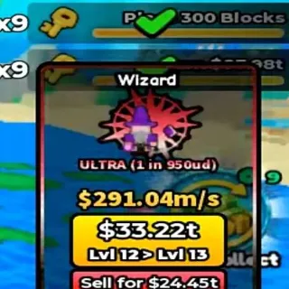 10x (NEW BEST PET) WIZARD - BUILD THE BASE AND STEAL