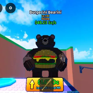 DIVINE I Burgerini Bearini $48.5Sx/s - Escape Tsunami For Brainrots