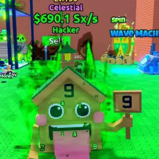 12X Hacker Esok Sekolah $690.1Sx/s - Escape Tsunami For Brainrots