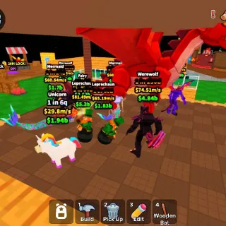 10x OG PET( U CAN PICK U WANT) - BUILD A BASE AND STEAL