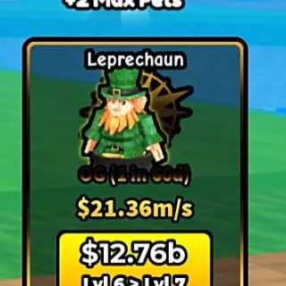 Leprechaun

OG (1 in God)

$21.36m/ s - BUILD THE BASE AND STEAL