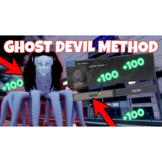 Devil Hunter ghost contract