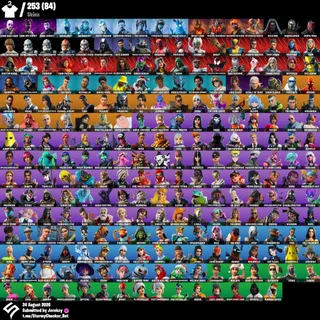 [PC/PSN/XBOX] 253 Skins Stacked | Ghoul Trooper | Midas | Lara Croft | Mogul Master | Kor |FULL ACCESS+MAİL CHANGEABLE 