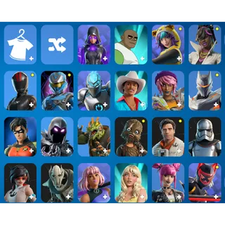 [PC/PSN/XBOX] 43 Skins 100 VBUCKS  İNSTA DELİVERY Full Access+Orginal Mail+Mail changable