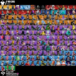 [PC/PSN/XBOX] | 183 Skins | OG STW PL 63 | Eon | Rogue Spider Knight | Lara Croft | Midas | FULL ACCESS+MAİL CHANGEABLE