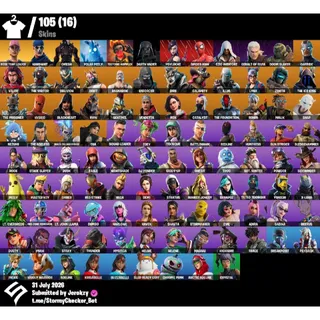 [PC/PSN/XBOX] 105 Skins | OG STW | Rose Team Leader | Warpaint | Omega (Lights) | Dire | Lynx | 1000 VBUCKS+FULL ACCESS