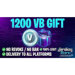 1200 VBucks Gift 🎁