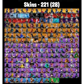 [PC/PSN/XBOX] 221 Skins | Glow | S2 Knights | The Reaper | Omega | Mako | Jinx | 300 VB+FULL ACCESS+MAİL CHANGEABLE