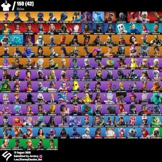 [PC/PSN/XBOX] 159 Skins | OG STW |  Travis Scott | Astro Jack | Ghoul Trooper  | Skull Trooper | 600 VBUCKS+FULL ACCESS