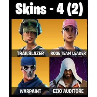 [PC/PSN/XBOX] 4 Skins | OG STW | Trailblazer | Rose Team Leader | Warpaint | Freestylin |1350 VB+FULL ACCESS