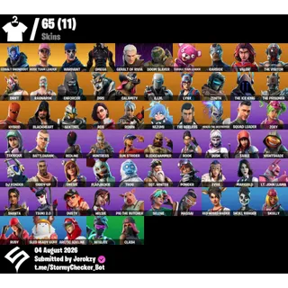 [PC/PSN/XBOX]  65 Skins | OG STW PL 72 | Cobalt Snowfoot |Omega Stage 5| Lynx | 50 VBUCKS+FULL ACCESS