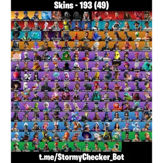 [PC/PSN/XBOX] 193 Skins |OG STW|İce Spice|Skull Trooper Xander|Lara Croft|350 VBUCKS FULL ACCESS+MAİL CHANGEABLE