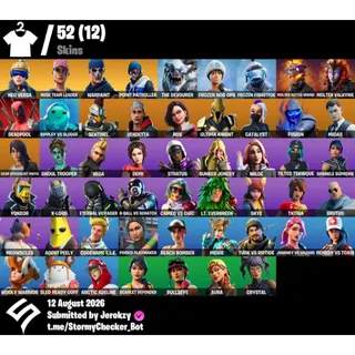 [PC/PSN/XBOX] 52 Skins | OG STW | Neo Versa | Frozen Nog Ops |Midas| Ghoul Trooper | Aura | 100 VBUCKS+FULL ACCESS