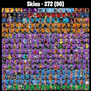 [PC/PSN/XBOX] 272 Skins | OG STW | Glow |  Minty Axe | Diamond Jack | Ghoul Trooper | Midas | 700VB+FULL ACCESS+STACKED