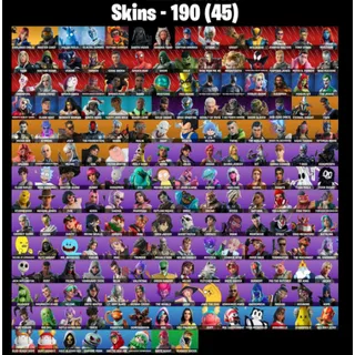 [PC/PSN/XBOX] 190 Skins | Harley Quinn | The Joker | Captain America | Master Chief | 100 VB+FULL ACCESS+MAİL CHANGEABLE