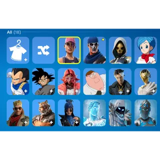 [PC/PSN/XBOX] 16 Skins | OG STW | Goku Black | Frozen Red Knight  |100 VBUCKS FULL ACCESS+MAİL CHANGEABLE