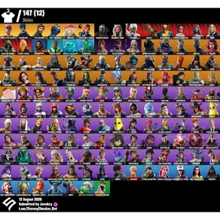 [PC/PSN/XBOX] 147 Skins | OG STW | The Reaper| Omega | Redcap | Lara Croft | Take The L | 400 VBUCKS+FULL ACCESS