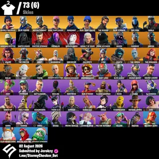 [PC/PSN/XBOX] 73 Skins  |OG STW| Sparkle Specialist | Blue Squire | Omega| The Reaper| 350 VBUCKS+FULL ACCESS+MAİL CHANGEABLE