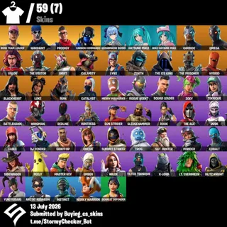 [PC/PSN/XBOX] 59 Skins | OG STW | Omega | Hatsune Miku| Rouge Agent | FULL ACCESS+İNSTANT DELİVERY