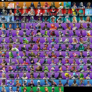 Fortnite 165 skins Stw (Not Og)