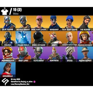 [PC/PSN/XBOX] 19 Skins | OG STW ULTİMATE EDİTİON |The Reaper | Blue Squire | Royale Knight |150 VBUCKS+FULL ACCESS