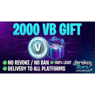 2000 Vbucks 