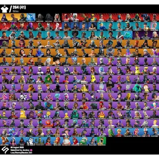 [PC/PSN/XBOX] 264 Skins |Dark Skully|Travis Scott|Master Chief (Black) |Raider's Revenge|1050 VB+FULL ACCESS+MAİL CHANGEABLE