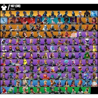 [PC/XBOX] 167 Skins | Travis Scott | Astro Jack | Omega (Stage 5) | Reflex | Midas | Candy Axe | 50 VB+FULL ACCESS