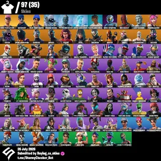 [PC/PSN/XBOX]  97 Skins | OG STW  ULTİMATE EDİTİON | Rose Team Leader | Warpaint | Blue Team Leader|FULL ACCESS