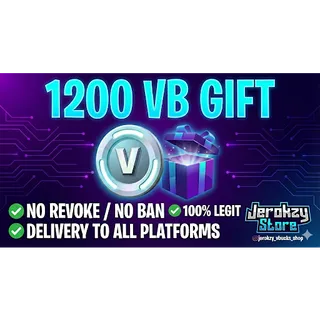 2000 V-Bucks Gift (Skin/Bundle) 🎁 | 100% LEGIT & SAFE ✅ | Organic Farmed - No Revokes!