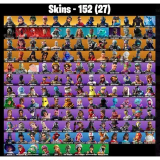 152 Skins | OG STW | The Reaper | Merry Minty Axe | Omega (Stage 5) | Skull Trooper | Havoc | 750 VB+FULL ACCESS