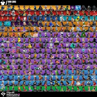 [PC/PSN/XBOX] 288 Skins STACKED | Ghoul Trooper | Skull Trooper | Midas | Echo | 450 VBUCKS+FULL ACCESS+MAİL CHANGEABLE 