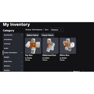 Roblox|34K Inventory Value|Many Badges | Offsales + Skins|03 Animations | Passes | Brookhaven | Adopt Me \ Murder Mystery 2