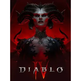 S12 Diablo 4 Diablo IV  Levels 1-60 + Legend Levels 1-150   +T4