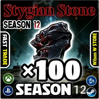 S12 DIABLO 4  ×100（ Stygian Stone ）   Diablo IV Available on all platforms, fast shipping.