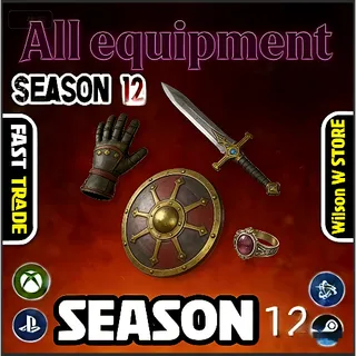 S12⚡All 1GA items except for Ancestral Legendary Amulet