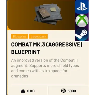 Combat MK.3 (Aggressive) Blueprint