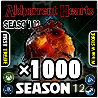 S12 DIABLO 4  ×1000 （  Abhorrent Hearts ）   Diablo IV  Available on all platforms, fast shipping.