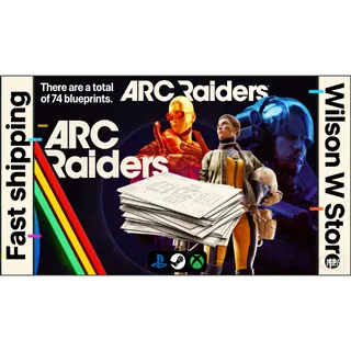 ARC Raiders | Unlock all blueprints, a total of 74 blueprints.